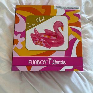 FUNBOY x Barbie Dream Swan Pool Float - Pink